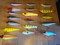 Jerkbait nya och använda