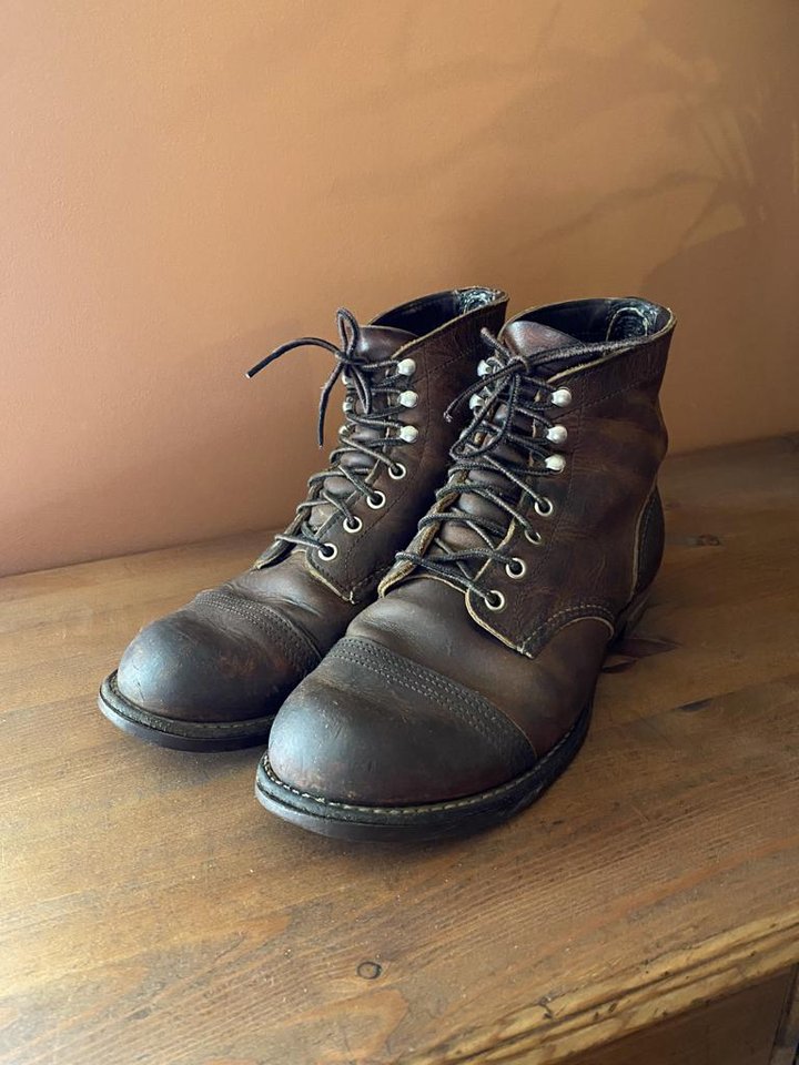 Red wing 8085 Iron Ranger Cop...