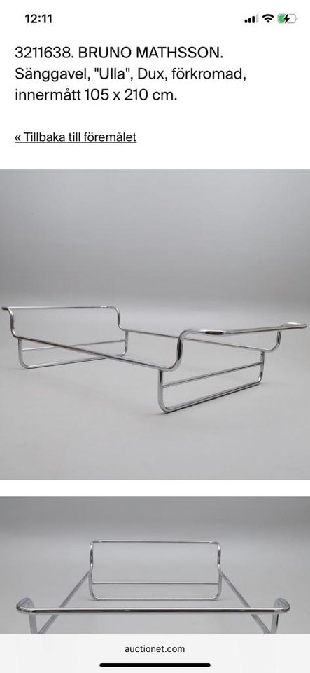 Ulla, Bruno Mattson sängram