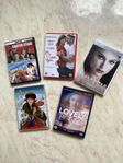 5 st DVD filmer som nya