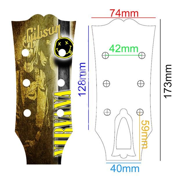 Gibson dekal - NIRVANA