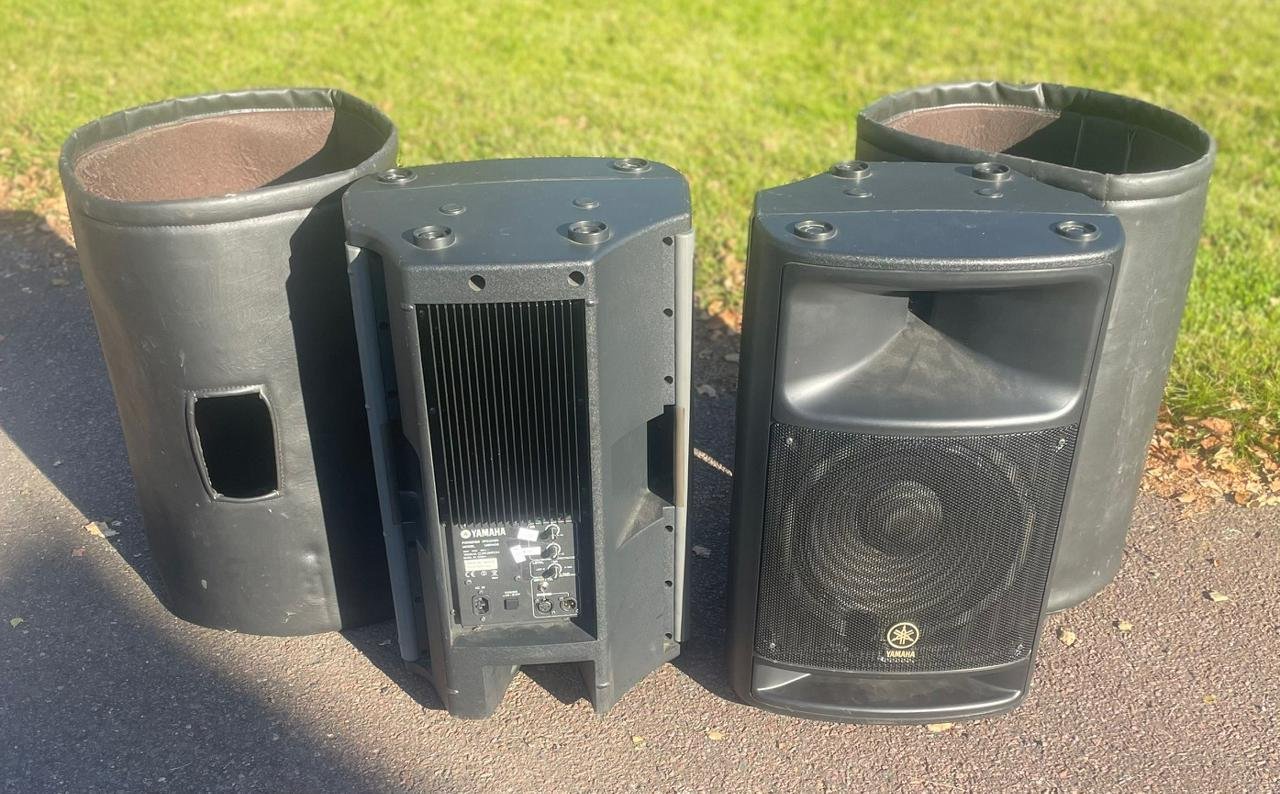 2 st Yamaha MSR 400 aktiva hö...