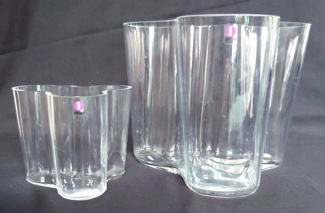 2 st ITTALA Glasvaser Alvar A...