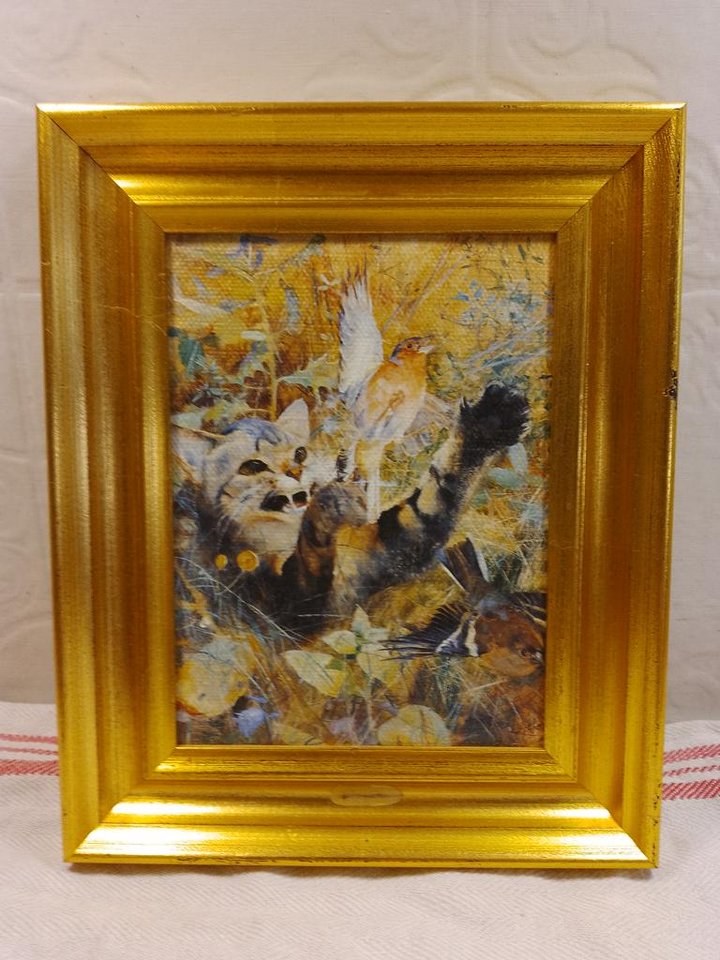 Bruno Liljefors tavla art rep...