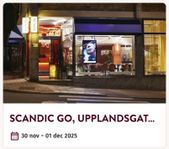 Hotellnatt Scandic Go, Upplandsgatan 4, Stockholm 