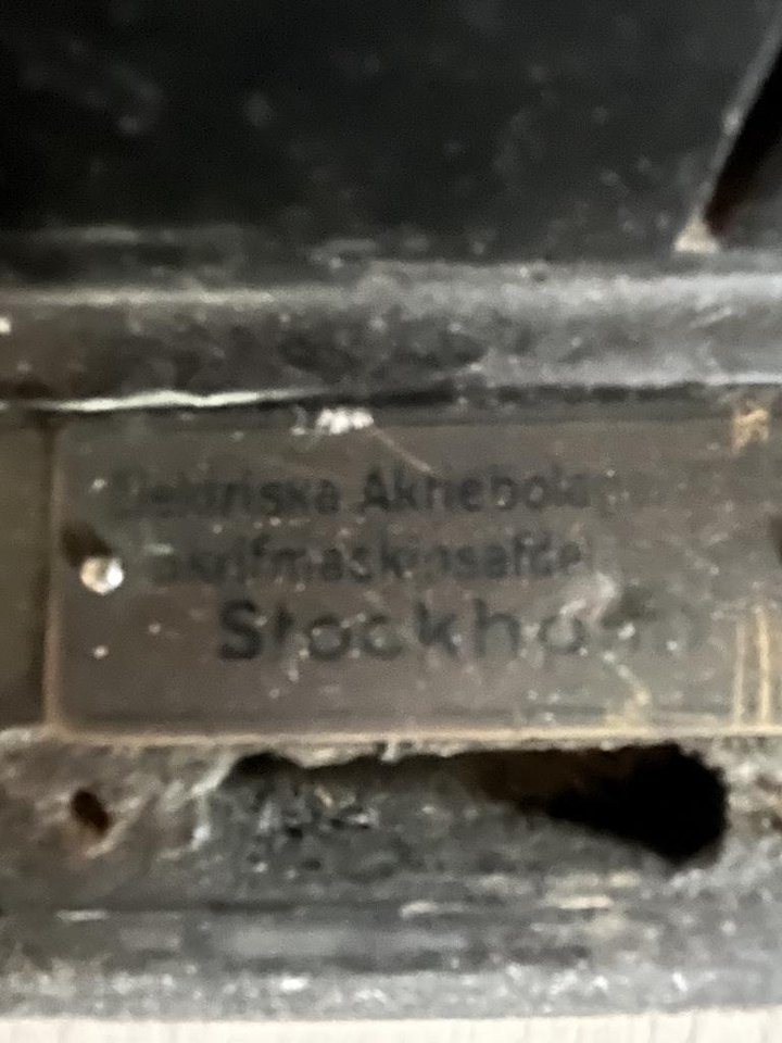 skrivmaskin från 1920-talet