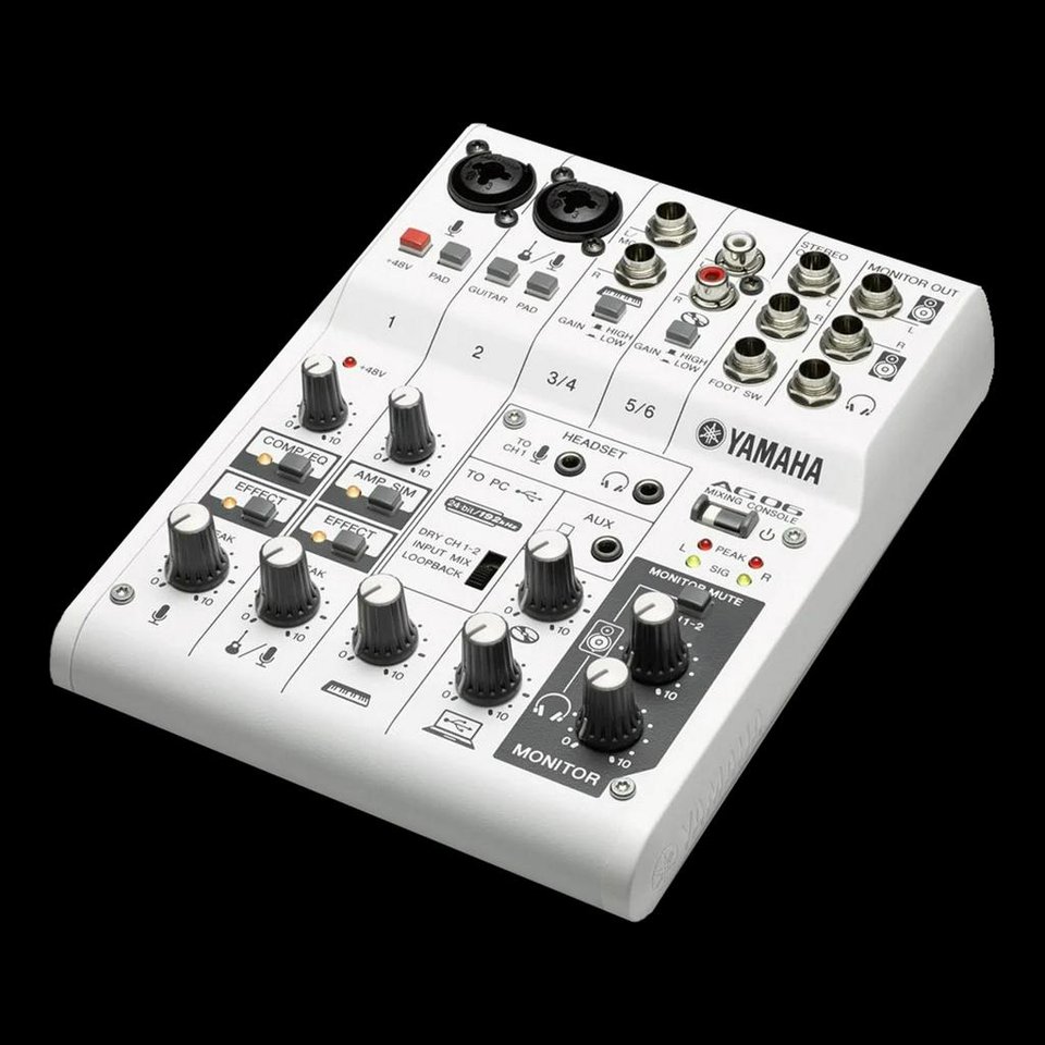 Yamaha AG06 USB studio mixer 