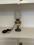 Bordslampa Majolika 1800/1900-tal