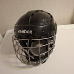 Reebok svart Hockeyhjälm 3K M skyddsgaller hjälm ishockey