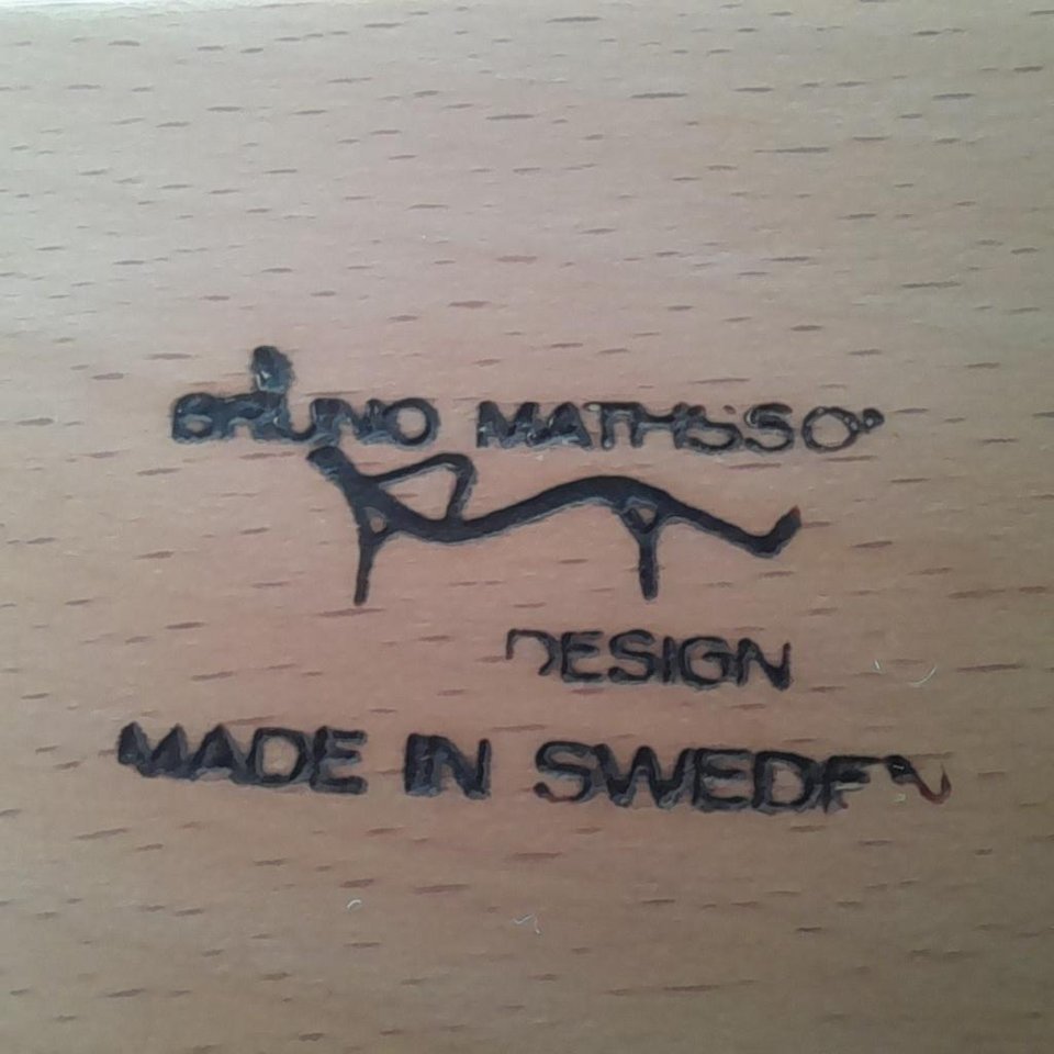 2 Fotöljer EVA  Bruno Mathsson 