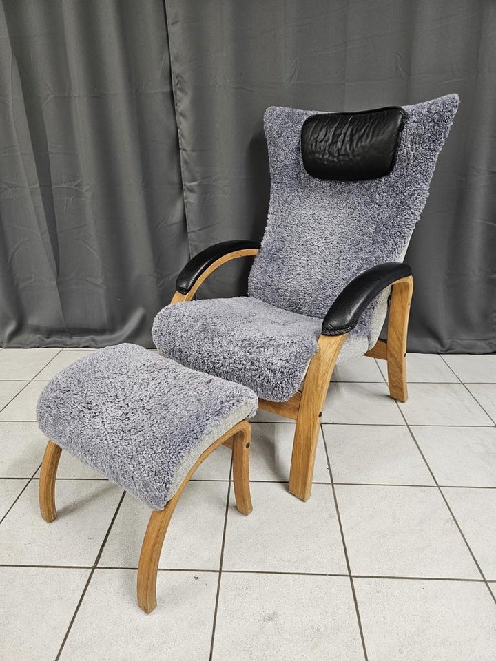Conform Easy fåtölj i fårskin...