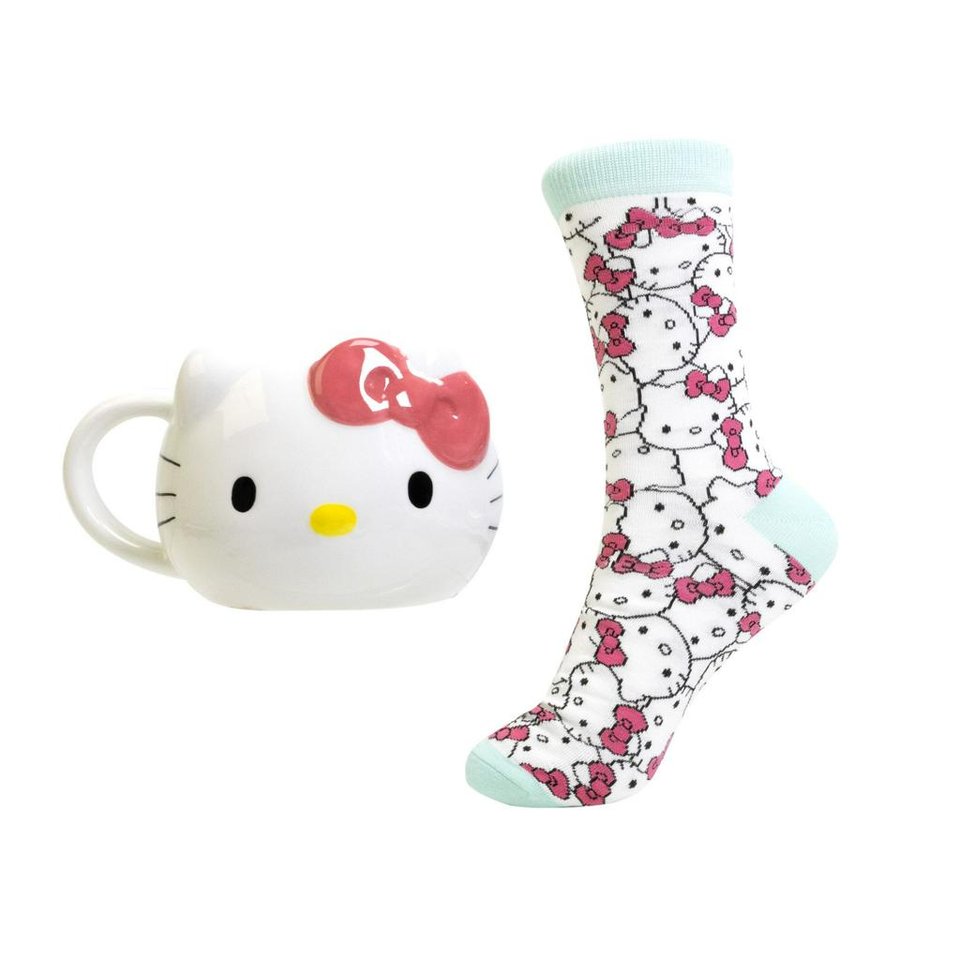 Hello Kitty Mugg & Strumpor S...