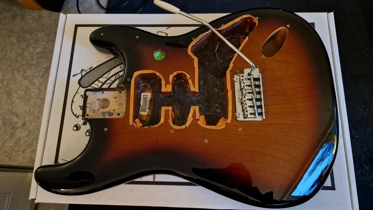 Fender Deluxe Stratocaster Kr...