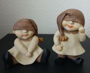 Prydnadstomtar keramik