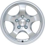 Helt nya aluminiumfälgar till släpvagn