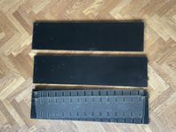 String hylla trä plexi