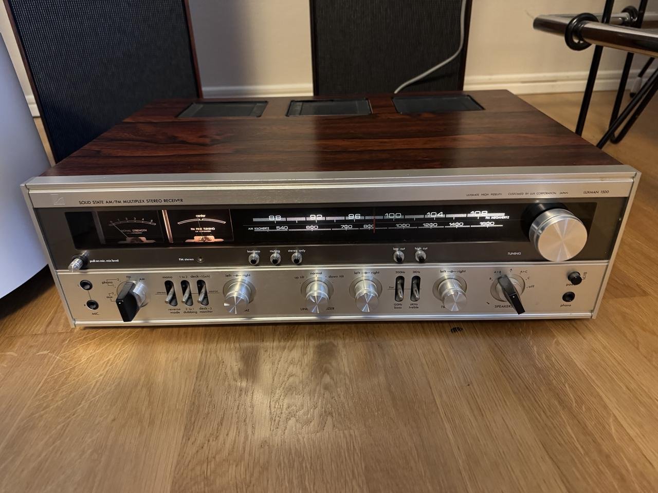 70-talsreceiver, Luxman 1500 ...