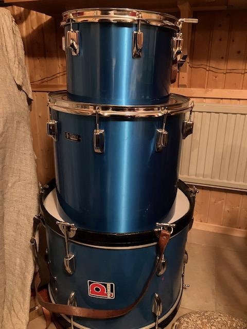 Blå Trummor: Premier, Yamaha,...
