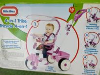 Little Tikes 4-i-1 Rosa Trehjuling