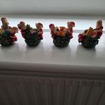 En charmig och unik juldekoration bestående av tomtar