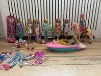 Baribedockor, häst, båt mm