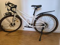 Hybridcykel 28” - Vit