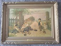 Vintage Tavla GRINDSLANTEN