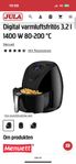 Digital varmluftsfritös med 3,2 l 