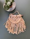 Mini makramé boho väggdekoration väggbonad