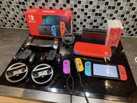 Nintendo Switch Stort paket med 8st spel