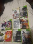 Spelpacket XBOX 360 10st för 300kr