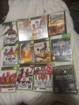 Spelpacket XBOX 9 st XBOX 360 3st 300kr