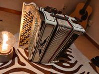 Finskt dragspel 1914 Lanka GERA (samlarföremål)