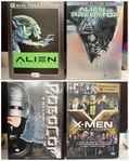 FYNDA DVD-Boxar RoboCop/X-Men/Alien + Alien vs Predator 