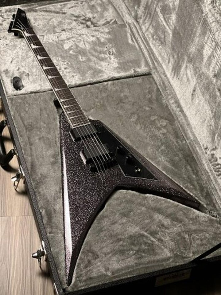 ESP LTD KH V Black Sparkle