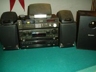 Receiver, tuner, cd-växlare m.m.