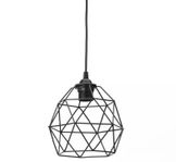 Taklampa i industristil