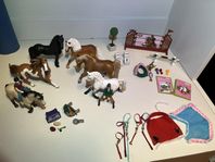 Schleich hästar och tillbehör