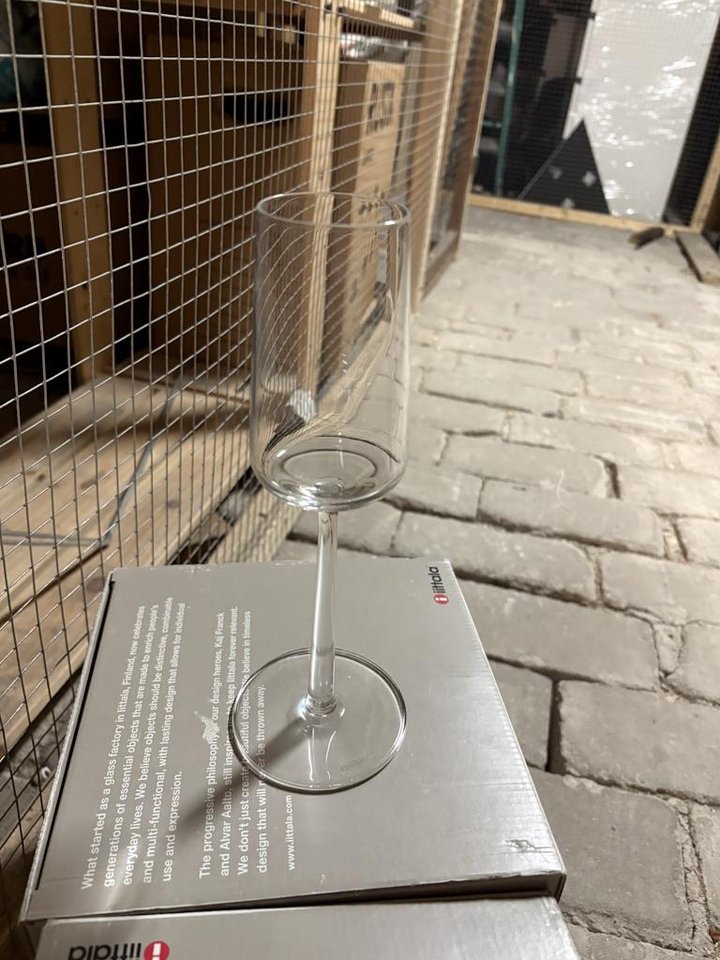 8st ITTALA champagneglas