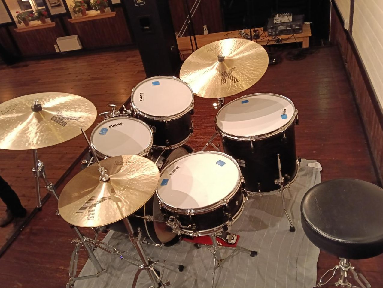 trumset yamaha stage custom a...