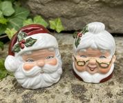 Tomtepar - Salt & Peppar - Handmålade. Tomte Julpynt