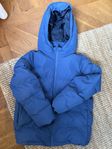 Duvblå pufferjacka Zara i nyskick