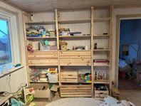 Massor av Ivar hyllor/skåp Ikea