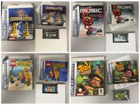 4 kompletta Spel till GBA / Nintendo Gameboy Advance