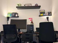 IKEA Skrivbord & Förvaringsset – Perfekt för Hemmakontor