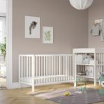 Spjälsäng & Skötbord från Ikea