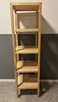 Badrumshylla Molger i trä 5 våningar
