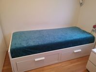 Smart säng med förvaring – blir dubbelsäng på sekunder