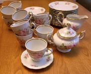 Kaffeservis med fat från Winterling Schwarzenbach Bavaria.