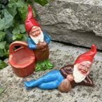 2st Tomtar fr. Gräfenroda. Vintage. Tomte. Jul.